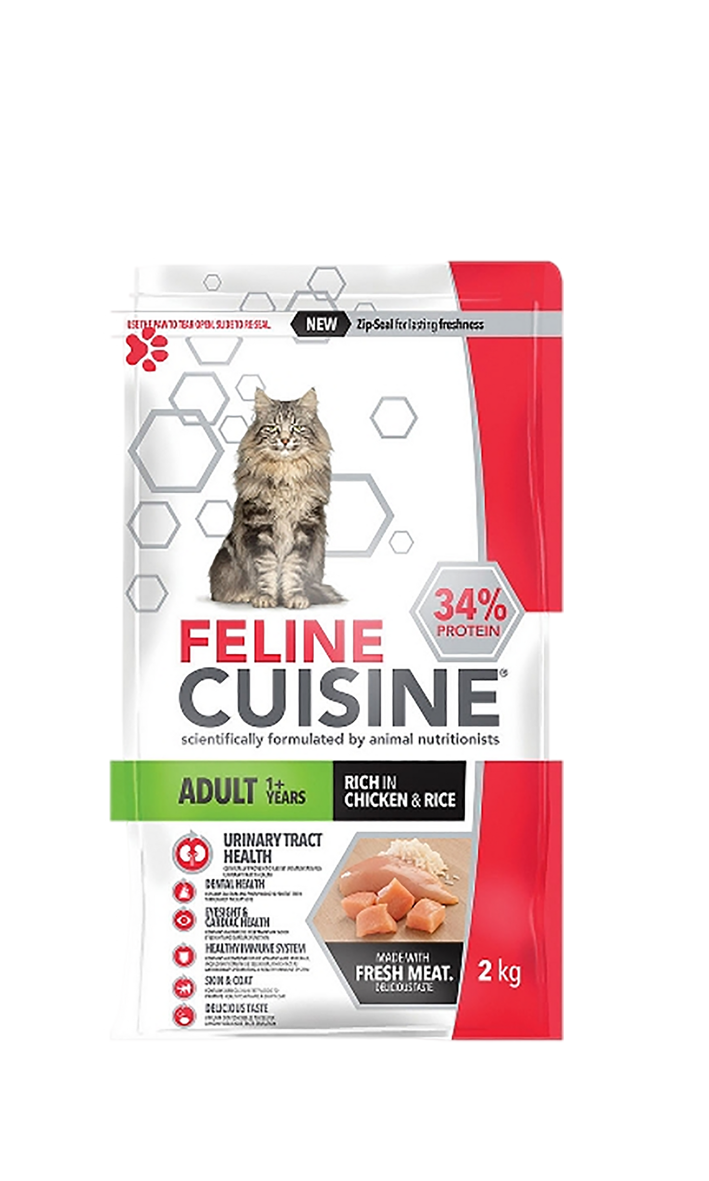 Feline Cuisine  Adult Chicken and Rice