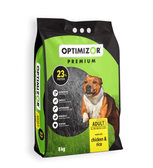 Optimizor Adult Chicken and Rice (23% Rcp)