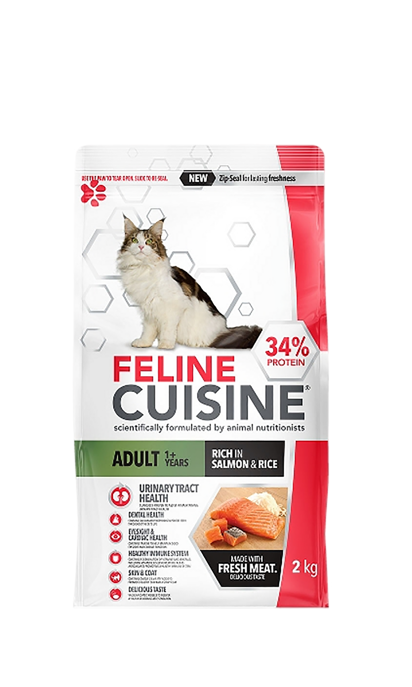 Feline Cuisine  Adult Salmon and Rice