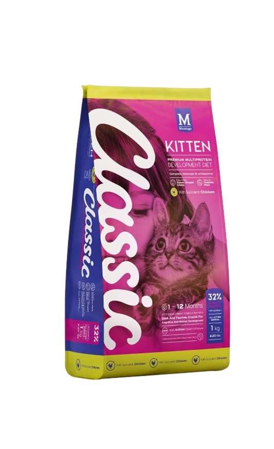 Petchoww-Montego Classic Kitten Chicken - 1kg